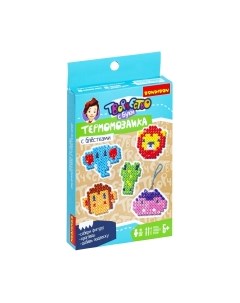Развивающая игра Bondibon Термомозаика с блестками. Животные саванны / ВВ5034