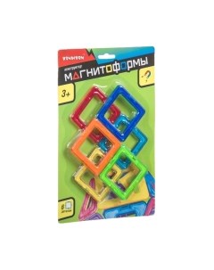 Конструктор магнитный Bondibon Магнитоформы 6 деталей / ВВ4398