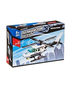 Конструктор Bondibon Полицейский патруль. Вертолет / ВВ3641