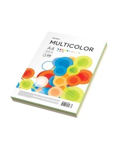 Бумага OfficeSpace Multicolor A4 / MC_38237 Officespace