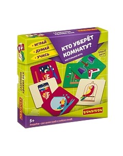 Настольная игра Bondibon Кто уберет комнату? / ВВ3904