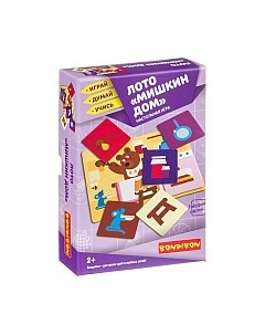 Развивающая игра Bondibon Лото. Мишкин Дом / ВВ3900