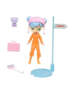 Кукла с аксессуарами Bondibon OLY-путешественница / ВВ4316