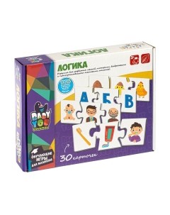 Развивающая игра Bondibon Пазл. Логика / ВВ4821