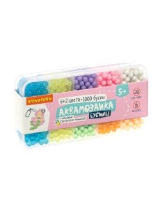 Развивающая игра Bondibon Аквамозаика. Бусины / ВВ4986