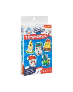 Развивающая игра Bondibon Новогодняя термомозаика 2D с Луки / ВВ4523