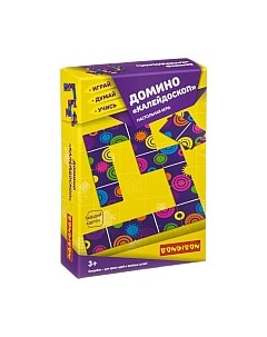 Развивающая игра Bondibon Домино Калейдоскоп / ВВ3909