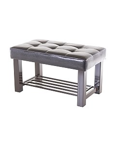 Банкетка AMC Lux 4 кожзам с полкой / 4.1Б80222 Amc