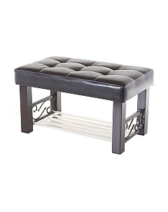 Банкетка AMC Lux 5 кожзам с полкой / 5.1Б80223 Amc