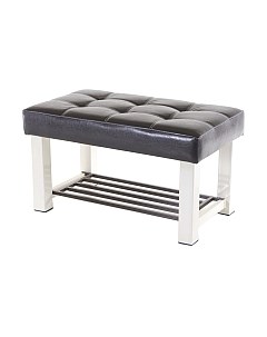 Банкетка AMC Lux 4 кожзам с полкой / 4.1Б80322 Amc