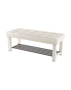 Банкетка AMC Lux 4 кожзам с полкой / 4.1Б120332 Amc