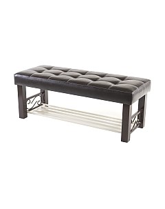 Банкетка AMC Lux 5 кожзам с полкой / 5.1Б120223 Amc