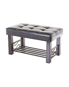 Банкетка AMC Lux 5 кожзам с полкой / 5.1Б80222 Amc