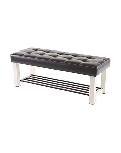 Банкетка AMC Lux 4 кожзам с полкой / 4.1Б120322 Amc