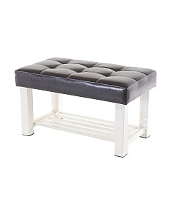 Банкетка AMC Lux 4 кожзам с полкой / 4.1Б80323 Amc