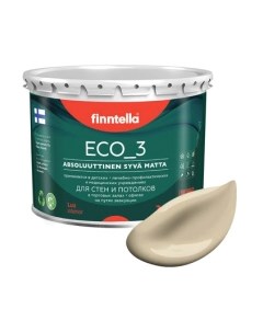 Краска Eco 3 Wash and Clean Vanilja / F-08-1-3-LG131 Finntella