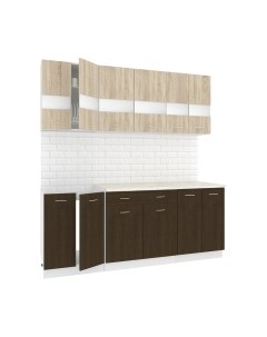 Кухонный гарнитур Кортекс-мебель Корнелия Экстра 2.0м