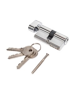 Цилиндровый механизм замка Puerto 60мм К-З Стандартный ключ / INCS 60-H AL CP