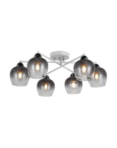 Потолочный светильник Mirastyle MD-8124/6 WH+CR