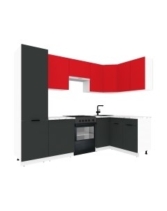 Кухонный гарнитур ВерсоМебель Эко-2 1.4x2.7 правая Версомебель