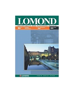 Фотобумага Lomond А4, 160 г/м, 100 л. / 0102005