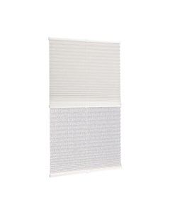 Штора-плиссе Basic Crush СПШ-35101/1102 Basic Transparent Delfa