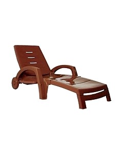 Шезлонг Стандарт Пластик Групп С колесами Стандарт пластик групп