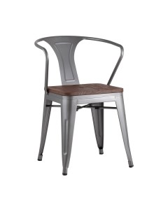 Стул Stool Group Tolix Arm Wood / YD-H440AR-W YG-15 Stool group