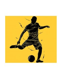 Фотообои листовые Vimala Футболист 4
