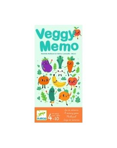 Развивающая игра Мемо Грядка / DJ08528 Djeco