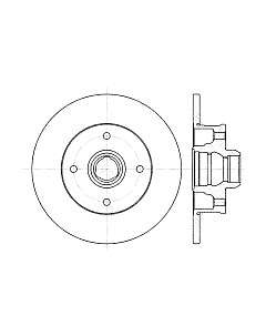 Тормозной диск 60209935SX Stellox