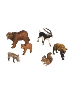 Набор фигурок коллекционных Masai Mara Мир диких животных / MM211-221 Masai mara