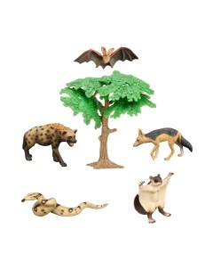 Набор фигурок коллекционных Masai Mara Мир диких животных / MM211-243 Masai mara