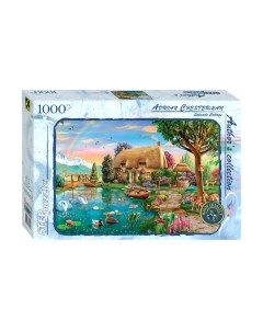 Пазл Step Puzzle Коттедж на берегу озера / 79551 Step puzzle