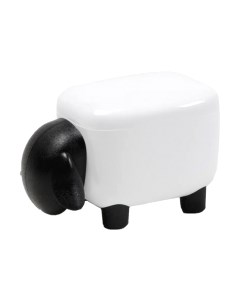Контейнер для хранения Qualy Sheepshape / QL10259-WH-BK