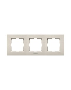 Рамка для выключателей и розеток Panasonic Karre Plus WKTF08032BR-BY