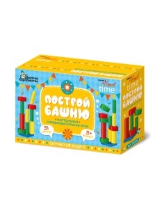 Настольная игра Десятое королевство Построй башню Актив Time / 04328