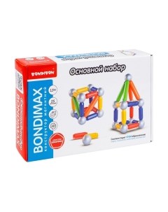 Конструктор магнитный Bondibon Bondimax / ВВ6041