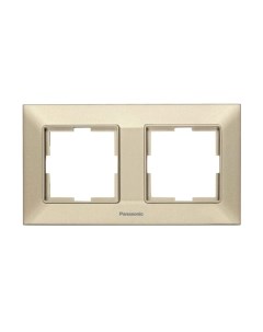 Рамка для выключателей и розеток Panasonic Arkedia Slim WNTF08022BR-BY