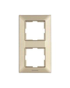 Рамка для выключателей и розеток Panasonic Arkedia Slim WNTF08122BR-BY