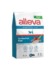 Сухой корм для кошек Alleva Эквилибриум с рыбой для кастрир. и стерилиз. / P61071