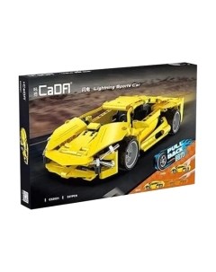 Конструктор инерционный CaDa Спортивный Автомобиль. Молния / C52021W Cada