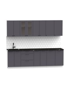 Кухонный гарнитур Лион-19 В-1 2.6м Интермебель