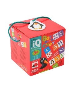 Развивающая игра Айрис-пресс Для самых маленьких 3+. Вот такой счет. Домино