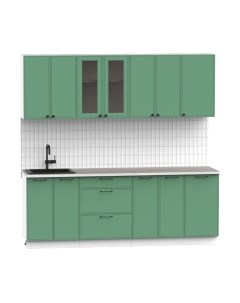 Кухонный гарнитур Лион-17 В-1 2.2м Интермебель