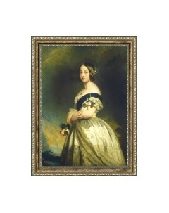 Картина Декарт Девушка с розой 8Л0191