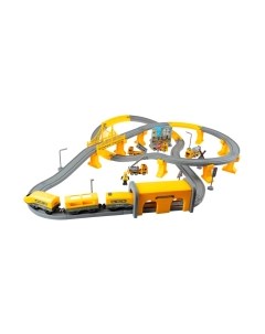 Железная дорога игрушечная Bondibon С электропоездом Спецтехника / ВВ6073