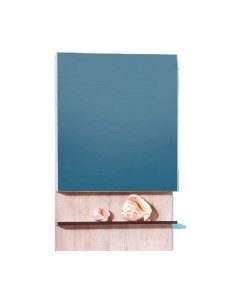 Шкаф с зеркалом для ванной Техас 60 Бриклаер