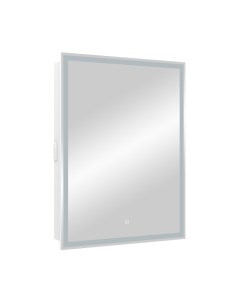 Шкаф с зеркалом для ванной Континент Allure Led 55х80 R