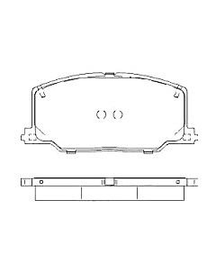 Тормозные колодки Patron PBP602 Патрон